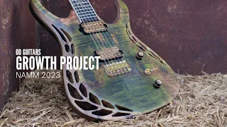 OD Guitars - NAMM 23 Custom guitar - The Growth Project
