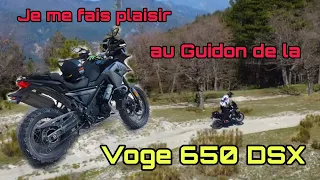 Voge 650 DSX, un régal, des modifs et du gazzz.😜