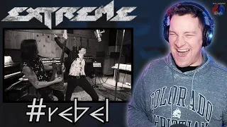 Extreme "#Rebel" 🇺🇲 Official Music Video | DaneBramage Rocks Reaction