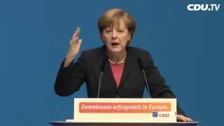 Merkel: "Als Europa sind wir stark"