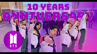 [K-POP IN PUBLIC] BTS (방탄소년단) 10TH ANNIVERSARY - We Are Bulletproof Pt.2 by SBORNAYA SOLYANKA