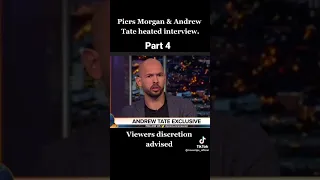 Andrew Tate & Piers Morgan HEATED DEBATE PT4 #andrewtate #piersmorgan