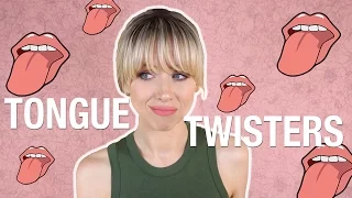 The worst tongue twisters ENGLISH vs. SPANISH | Superholly