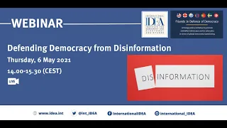 Defending Democracy from Disinformation