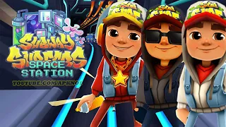 SUBWAY SURFERS GAMEPLAY PC HD 2021 - SPACE STATION - JAKE+DARK+STAR OUTFIT