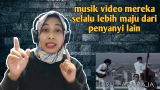 KRU - APA SAJA (Official Music Video) | 🇮🇩 REACTION