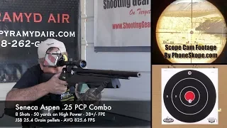 Seneca Aspen .25 - FULLY SELF-CONTAINED PCP HUNTING AIRGUN! Power, Accuracy, Awesome!