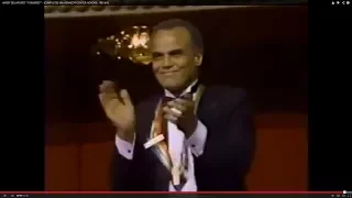 HARRY BELAFONTE ""HONOREE"" - (COMPLETE) 12th KENNEDY CENTER HONORS, 1989