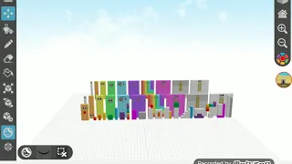 Numberblocks updated in draw bricks (official 21 30 40 50) and (Fanmade 60 70 80 90 100)