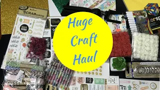 Huge Craft haul ! Cheap price , Crawford market , Anupam store, Azad store, Andheri bazar, Amazon .