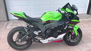 2021 Zx10r M4 exhaust Review