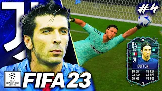 КАРЬЕРА ЗА БУФФОНА | ДЖИДЖИ ВЫВОДИТ ЮВЕ 1/8 ЛЧ | FIFA 23