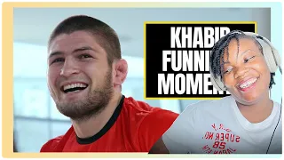 Khabib Nurmagomedov Funny moments Reaction