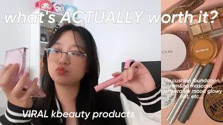 VIRAL KBEAUTY products that are ACTUALLY worth the hype