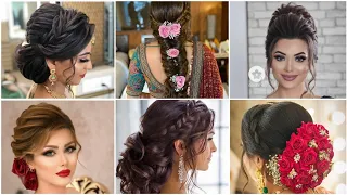 6 LATEST HAIRSTYLES || 6 BRIDAL HAIRSTYLES || PARTY HAIRSTYLES || INDIAN HAIRSTYLES || FRONT HAIRDO