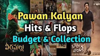 Pawan Kalyan All Movies Hits And Flops | Budget & Collections |Pawan Kalyan Hits & Flops Movies List