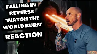 Drummer Reacts To - FALLING IN REVERSE - WATCH THE WORLD BURN FIRST TIME HEARING