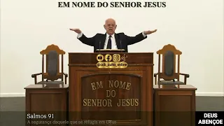 SANTO CULTO A DEUS (VÍDEO) - SAB - 26/08/2023 - 10hs - SALMOS - CAP. 91