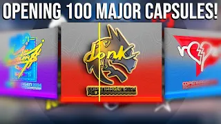 Opening 100x NEW CS2 Sticker Capsules!