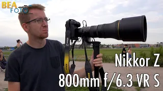 Nikon Z 800 mm f/6.3 PF VR S - test ultralekkiego potwora