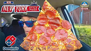 Domino's® New York Style Pizza Review! 🗽🍕 | Better Than Brooklyn Style? | theendorsement