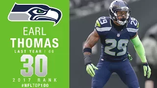 #30: Earl Thomas (S, Seahawks) | Top 100 Players of 2017 | NFL
