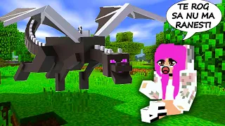 ENDER DRAGON M-A ADOPTAT IN MINECRAFT *Este Tatal Meu*