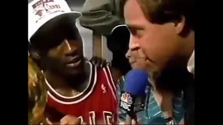 MJ to Bob Costas: That’s my wife