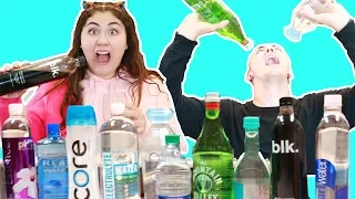MIXING EVERY SINGLE WATER BOTTLES THERE IS | WATER TASTE TEST