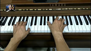 C jam Blues piano tutorial