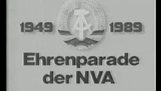 DDR - Parata del 7.10.1989 (40° Anniversario della Repubblica Democratica Tedesca)