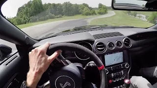 2016 Shelby GT350R Mustang POV Hot Laps at Grattan Raceway
