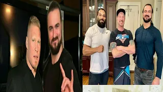 Drew mcintyre and Brock lesner is best friend What / Drew mcintyre kiss ohh/Jinder mahall/Un-seen 11