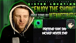 Vapor Reacts #110 | FNAF SISTER LOCATION SONG "Enjoy The Show" by NateWantsToBattle REACTION!!