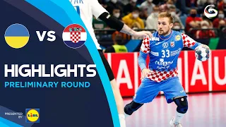 Ukraine vs Croatia | Highlights | Preliminary Round | Men's EHF EURO 2022