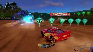 Cars 3: Driven to Win - Walkthrough 45 - Battle Race, Thunder Hollow Back Country Rally