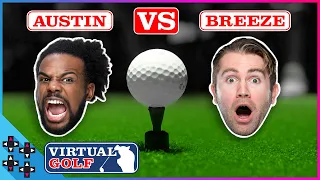 FORE!! TYLER BREEZE vs. AUSTIN CREED in VIRTUAL GOLF!