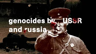 How did the Soviet Union and Russia try to destroy entire nations?