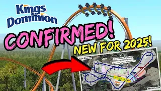 Kings Dominion To Open MASSIVE New B&M Wing Coaster In 2025!