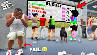 GTA 5 : Franklin Shinchan & Pinchan Failed Or Passed In Their Exam Result GTA 5 !