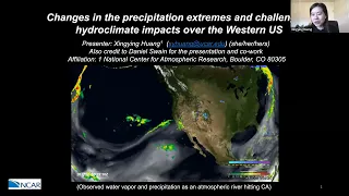 Changes in precipitation extremes & challenging hydroclimate impacts over Western US | Jan. 11, 2024