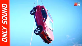 INCREDIBLE CRASH TEST VOLVO 2021 - ONLY CULT CARS TEST FROM A 30 METER HIGH CRANE