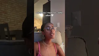 what was i made for by billie eilish snippet - trinity iman