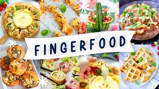 Partyessen: Schnelle Ideen für kalte Fingerfood Rezepte zum Vorbereiten | Leckere Party Snacks