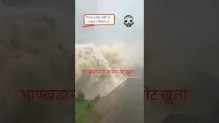 Scary view of Bhakra Nangal Dam
