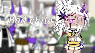 ||BAD CHILD||GCMV||not original||Gacha life||Thanks for 200 subscriber🥳