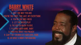 Barry White-Year's unforgettable music moments-Prime Chart-Toppers Lineup-Even