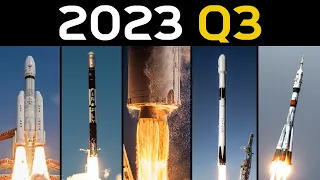 Rocket Launch Compilation 2023 - Q3 | Go To Space