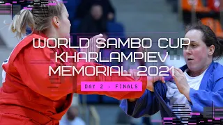 WORLD SAMBO CUP KHARLAMPIEV MEMORIAL 2021. DAY 2 - FINALS