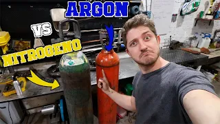 Argon vs. Nitrogeno, como soldar inoxidable BIEN!!